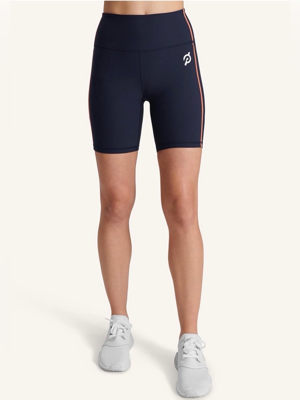 Peloton Women's Cadent 7" High Rise Pocket Bike Short Navy